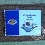 eventosyregalospersonalizados libro de firmas comunion tematica baloncesto portada 01